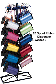 8-Spool Ribbon Dispenser